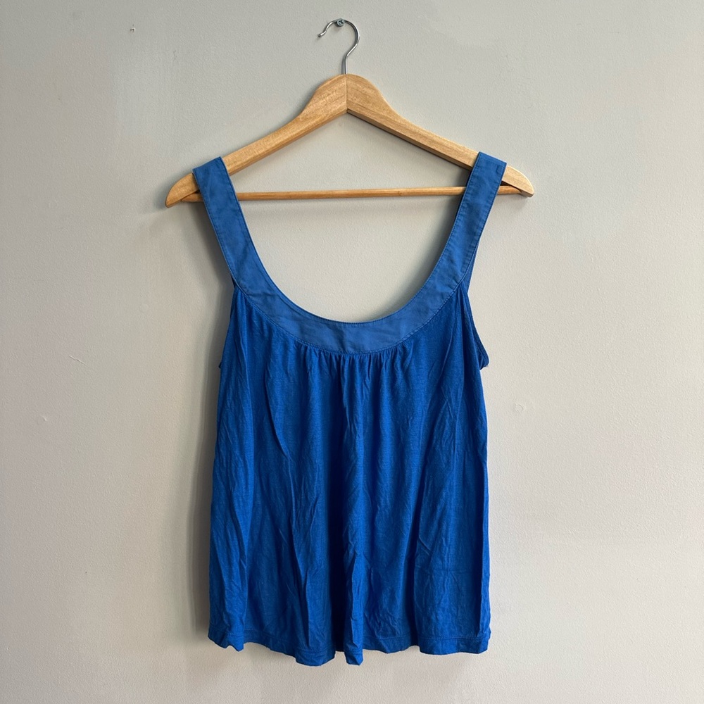 Diane Von Furstenberg Royal Blue Tank Top
